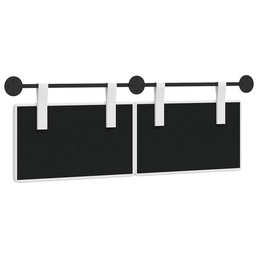 Hangend Hoofdeinde Wandgemonteerd Wit 130 x 55 x 5 cm