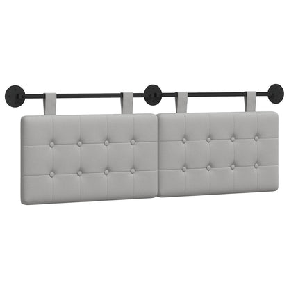 Hangend Hoofdeinde Wolkengrijs 150 x 55 x 5 cm Stof