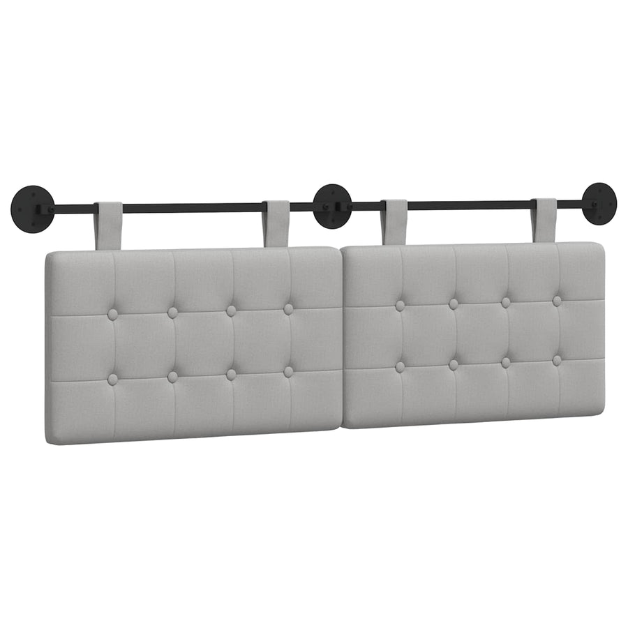 Hangend Hoofdeinde Wolkengrijs 150 x 55 x 5 cm Stof