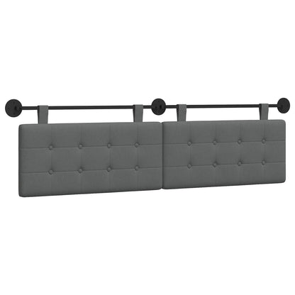 Hangend Hoofdeinde Donkergrijs 170 x 55 x 5 cm Stof