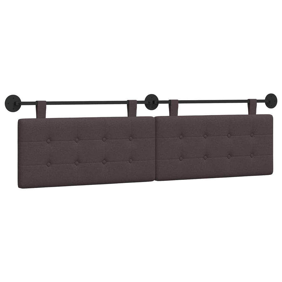 Hangend Hoofdeinde Donkerbruin 170 x 55 x 5 cm Stof