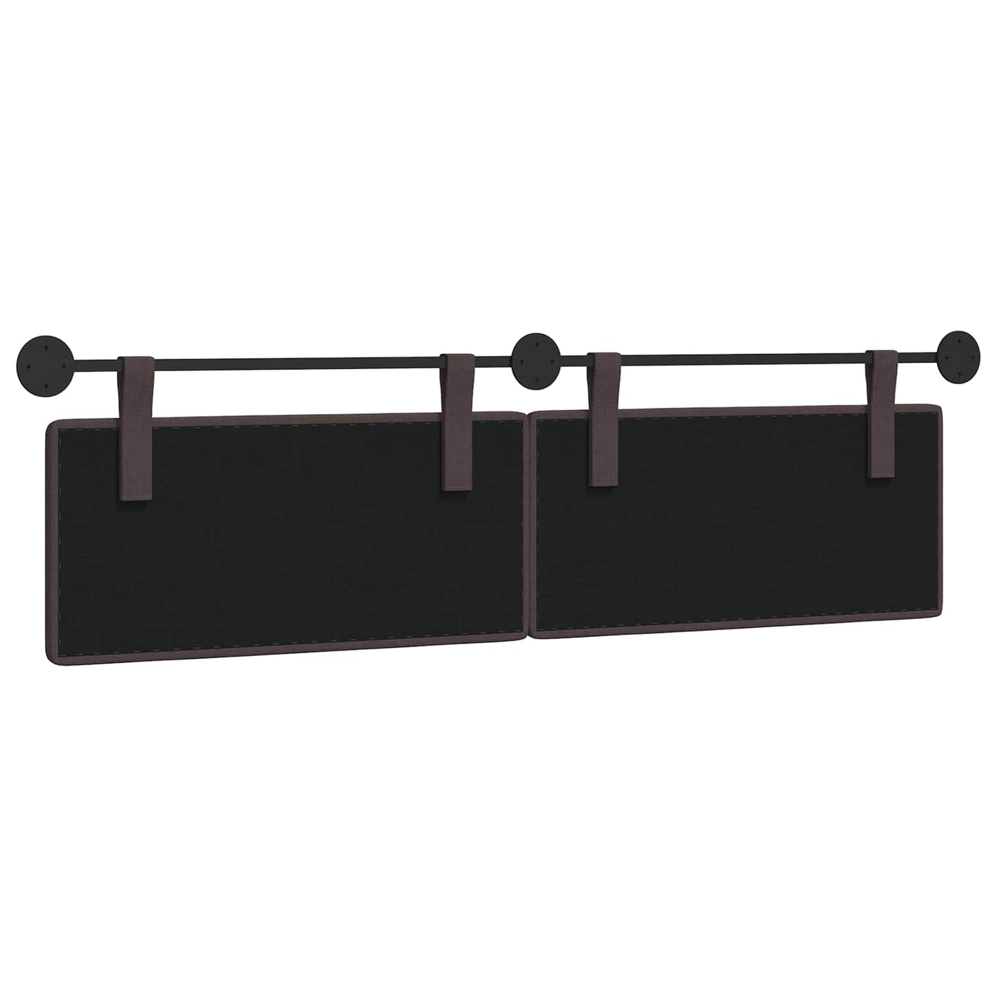 Hangend Hoofdeinde Donkerbruin 170 x 55 x 5 cm Stof