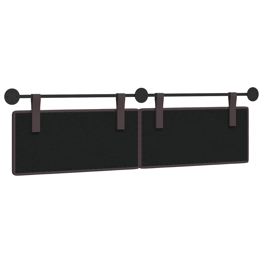 Hangend Hoofdeinde Donkerbruin 170 x 55 x 5 cm Stof