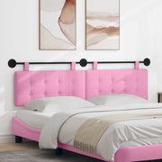 Hoofdbord wandmontage 170x55x5 cm roze
