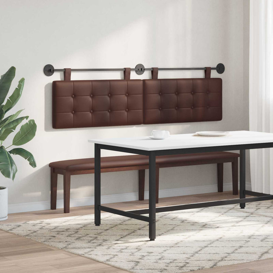 Hangend Hoofdeinde Wandgemonteerd Nep Leer 160 cm