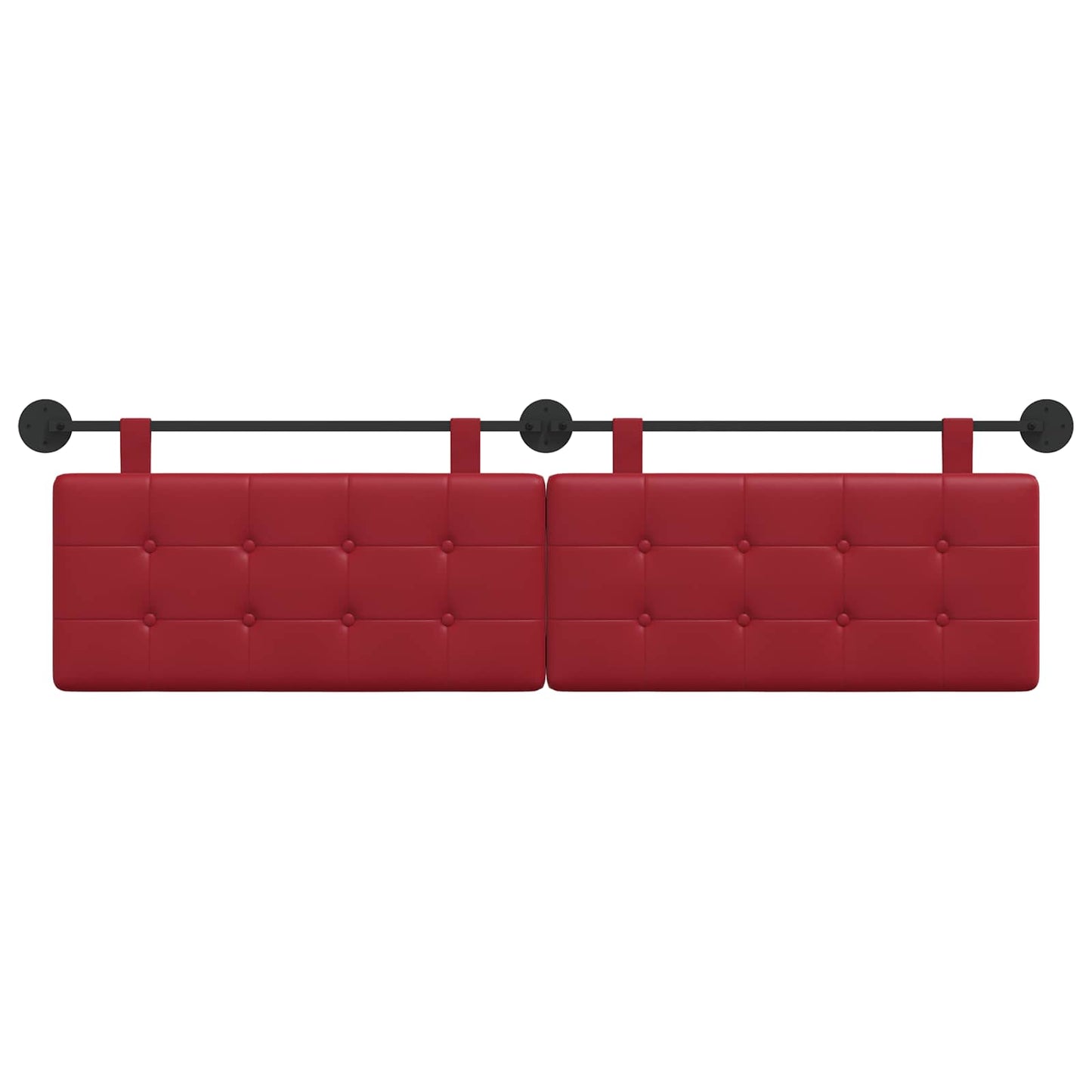 Hangend Hoofdeinde Wandgemonteerd Nep Leer 160 cm