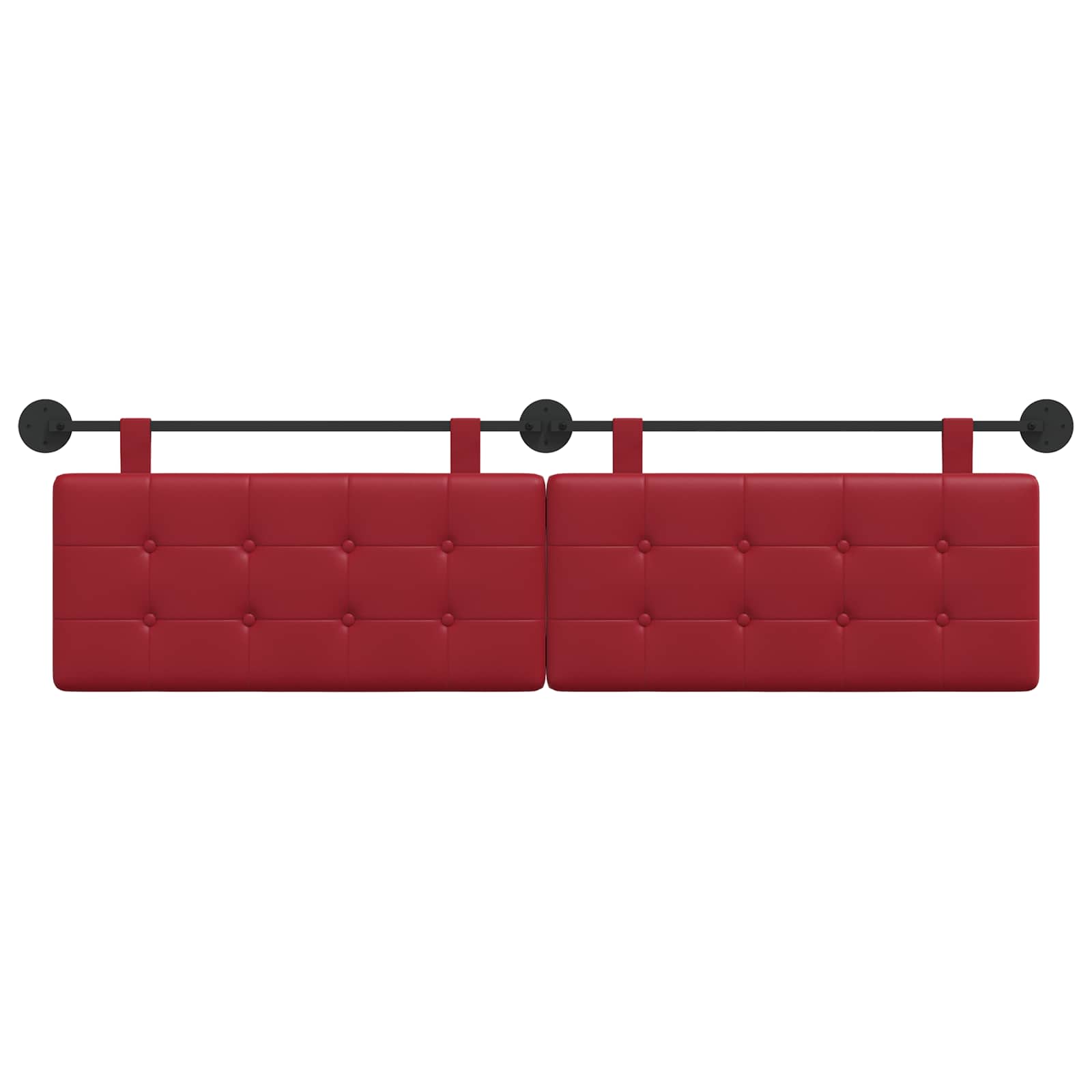 Hangend Hoofdeinde Wandgemonteerd Nep Leer 160 cm
