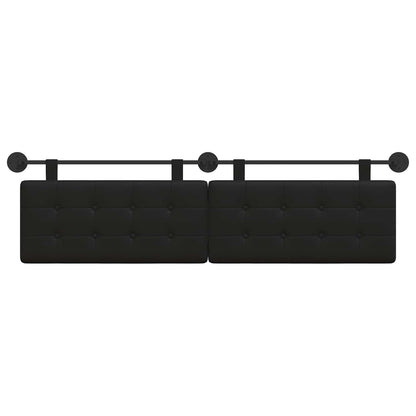 Hangend Hoofdeinde Zwart 170 x 55 x 5 cm Nep Leer