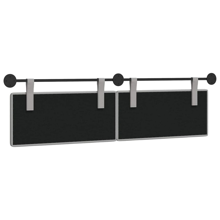 Hangend Hoofdeinde Wolkengrijs 190 x 55 x 5 cm Stof