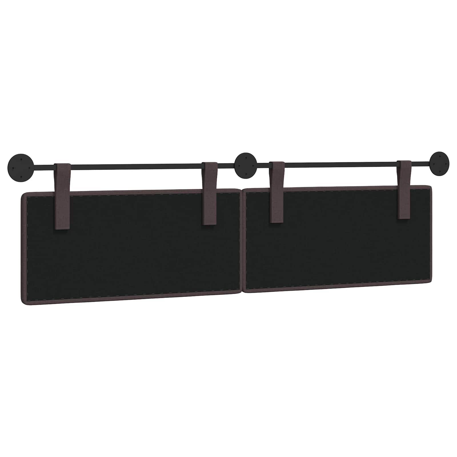 Hangend Hoofdeinde Donkerbruin 190 x 55 x 5 cm Stof