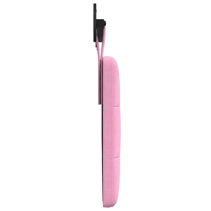 Hangend Hoofdeinde Wandgemonteerd Roze 190 x 55 x 5 cm Stof