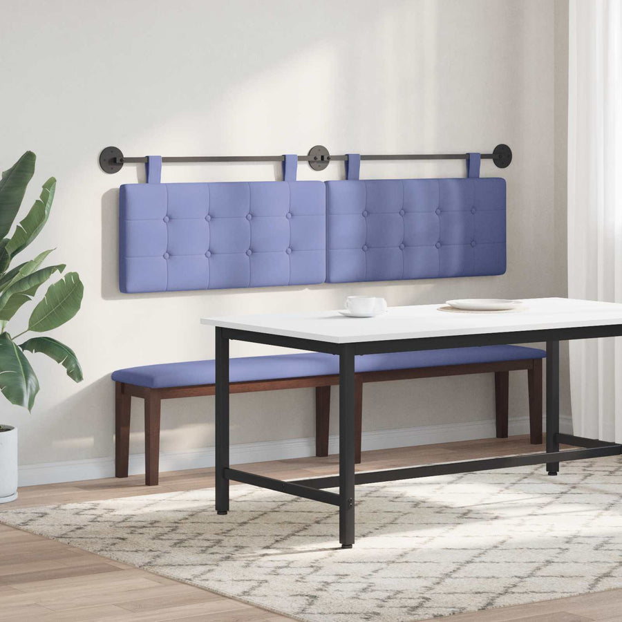 Hangend Hoofdeinde Jeans Blauw 190 x 55 x 5 cm Stof