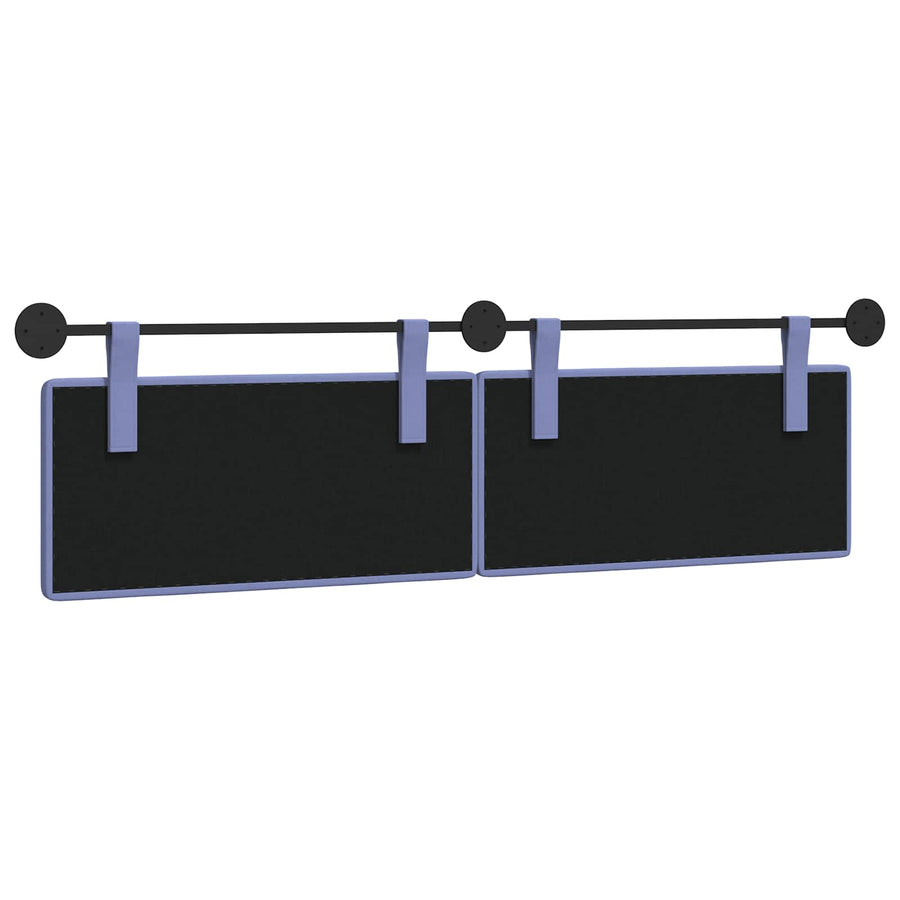 Hangend Hoofdeinde Jeans Blauw 190 x 55 x 5 cm Stof