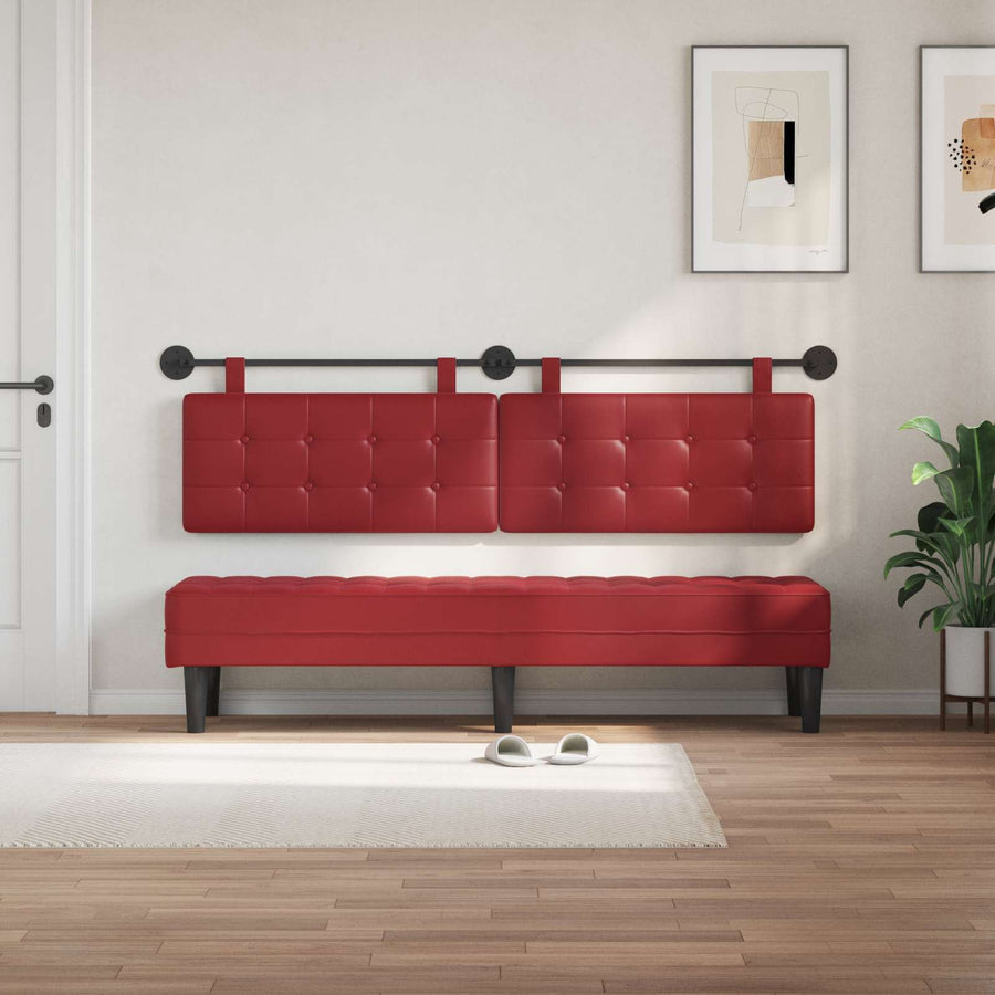 Hangend Hoofdeinde Wandgemonteerd Nep Leer 180 cm