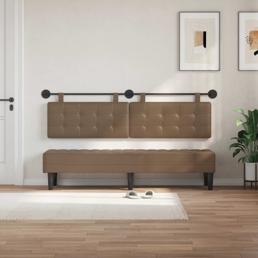 Hangend Hoofdeinde Wandgemonteerd Nep Leer 180 cm