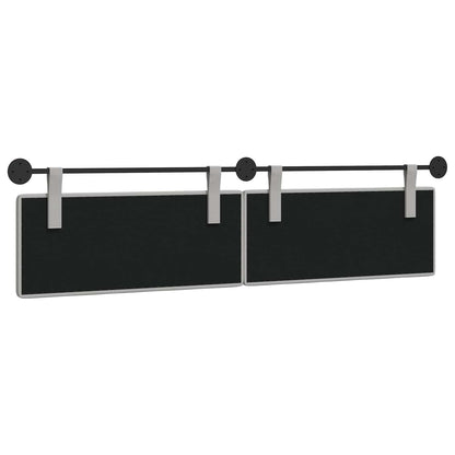 Hangend Hoofdeinde Wandgemonteerd Wolkengrijs 210 x 55 x 5 cm