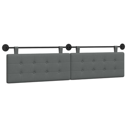 Hangend Hoofdeinde Wandgemonteerd Donkergrijs 210 x 55 x 5 cm
