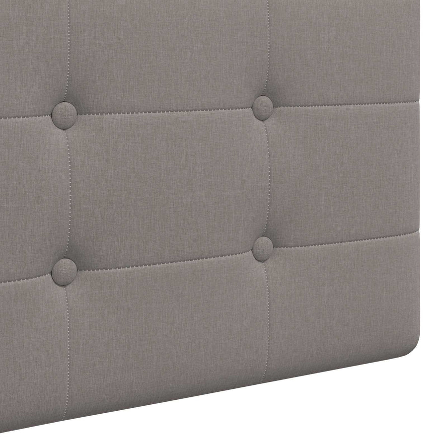 Hangend Hoofdeinde Wandgemonteerd Taupe 210 x 55 x 5 cm