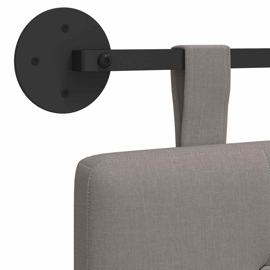 Hangend Hoofdeinde Wandgemonteerd Taupe 210 x 55 x 5 cm