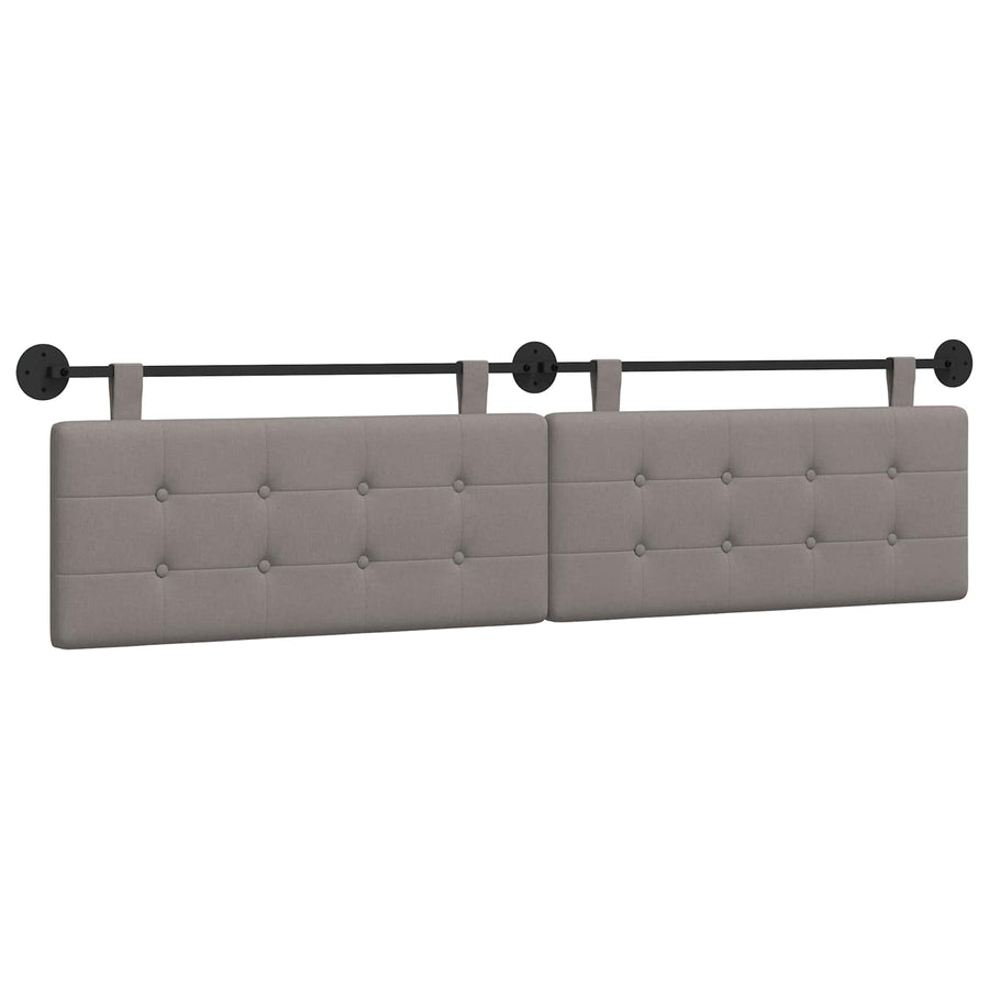 Hangend Hoofdeinde Wandgemonteerd Taupe 210 x 55 x 5 cm
