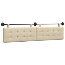 Hangend Hoofdeinde Wandgemonteerd Crème 210 x 55 x 5 cm