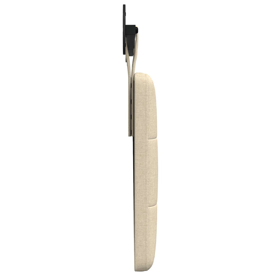 Hangend Hoofdeinde Wandgemonteerd Crème 210 x 55 x 5 cm