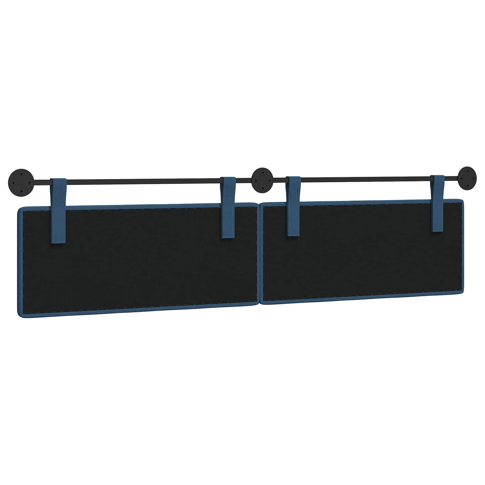 Hangend Hoofdeinde Wandgemonteerd Blauw 210 x 55 x 5 cm