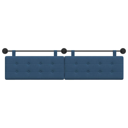 Hangend Hoofdeinde Wandgemonteerd Blauw 210 x 55 x 5 cm