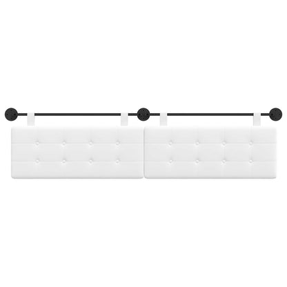 Hangend Hoofdeinde Wandgemonteerd Wit 210 x 55 x 5 cm
