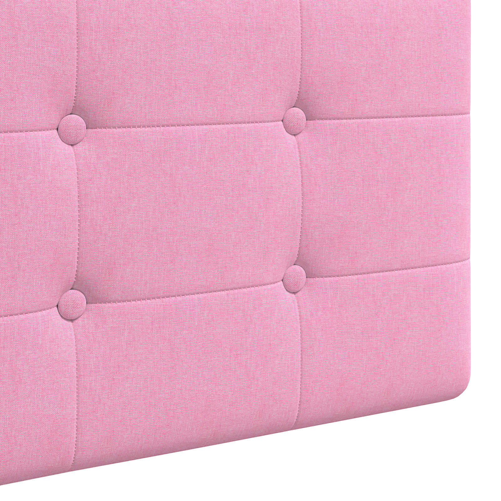 Hangend Hoofdeinde Wandgemonteerd Roze 210 x 55 x 5 cm