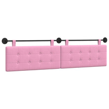 Hangend Hoofdeinde Wandgemonteerd Roze 210 x 55 x 5 cm