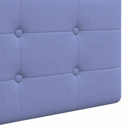 Hangend Hoofdeinde Wandgemonteerd Jeans Blauw 210 x 55 x 5 cm