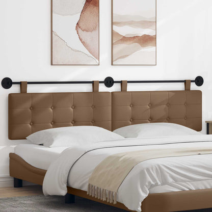 Hangend Hoofdeinde Cappuccino 210 x 55 x 5 cm Nep Leer