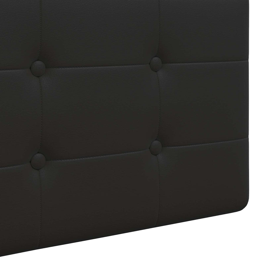 Hangend Hoofdeinde Zwart 210 x 55 x 5 cm Nep Leer
