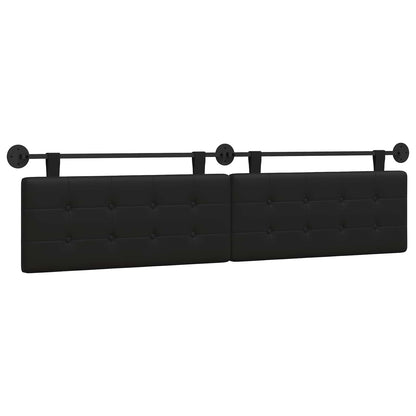 Hangend Hoofdeinde Zwart 210 x 55 x 5 cm Nep Leer