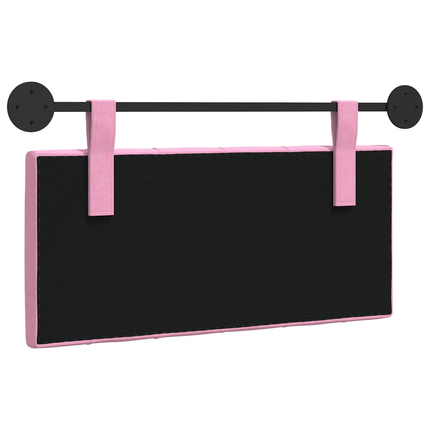Hangend hoofdbord Roze Stof