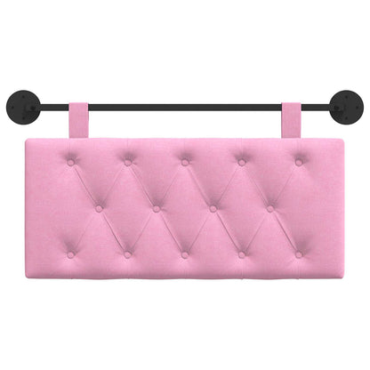 Hangend hoofdbord Roze Stof
