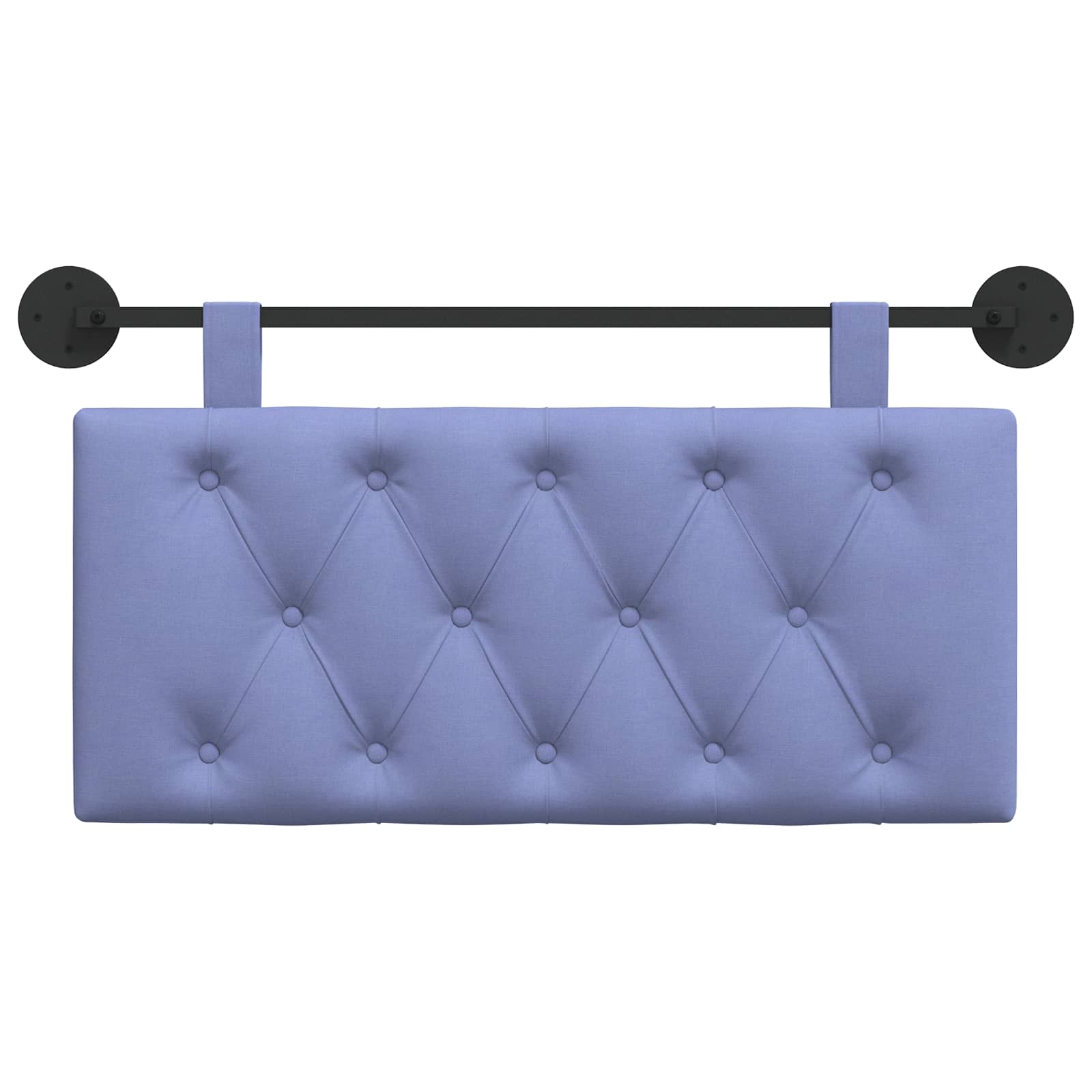 Hangend Hoofdeinde Jeans Blauw 90 x 55 x 7 cm Stof