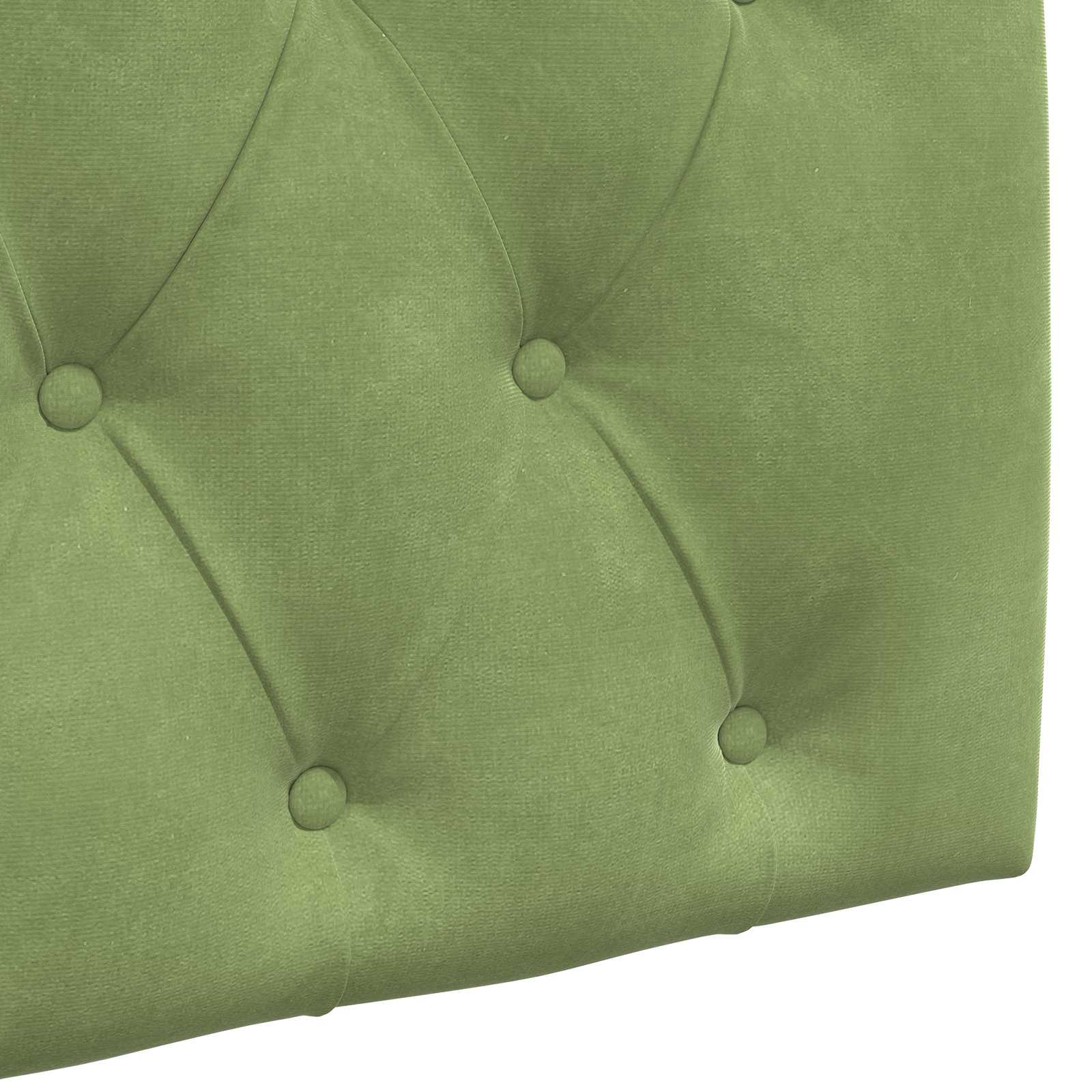Hangend Hoofdeinde Lichtgroen 90 x 55 x 7 cm Fluweel