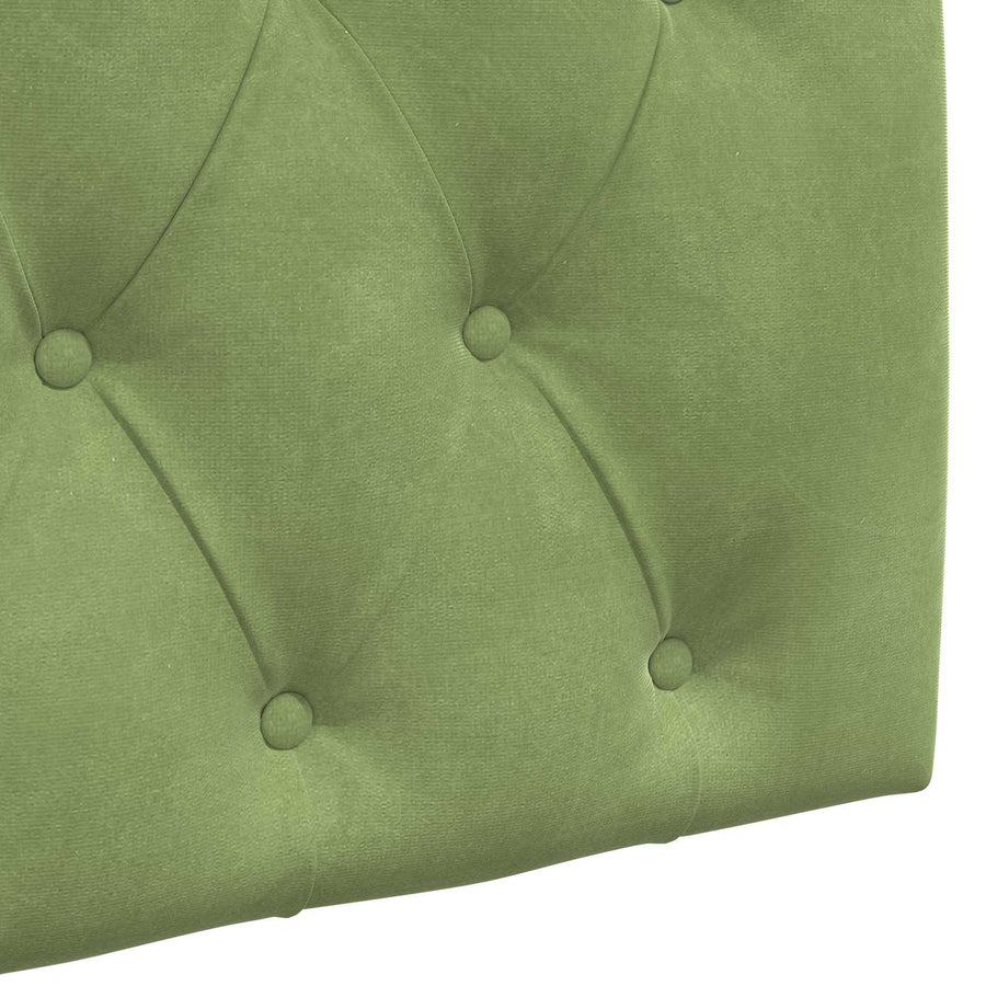 Hangend Hoofdeinde Lichtgroen 90 x 55 x 7 cm Fluweel
