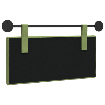 Hangend Hoofdeinde Lichtgroen 90 x 55 x 7 cm Fluweel