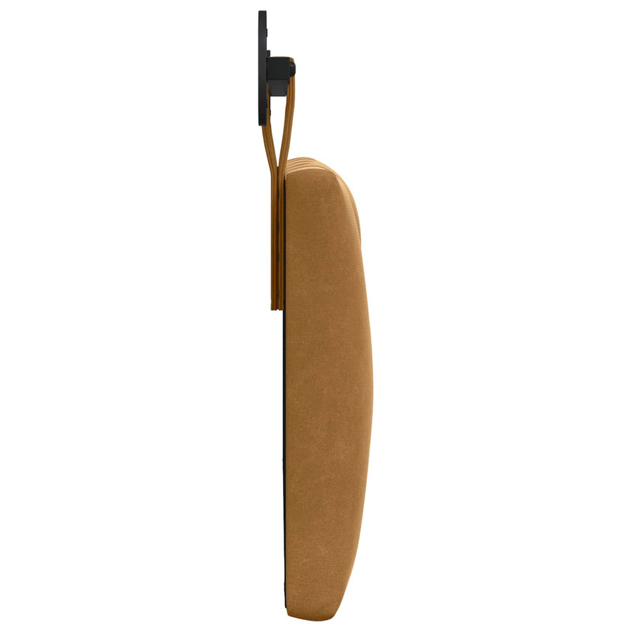 Hangend Hoofdeinde Wandgemonteerd Bruin 90 x 55 x 7 cm Fluweel
