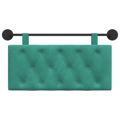 Hangend Hoofdeinde Turquoise 90 x 55 x 7 cm Fluweel