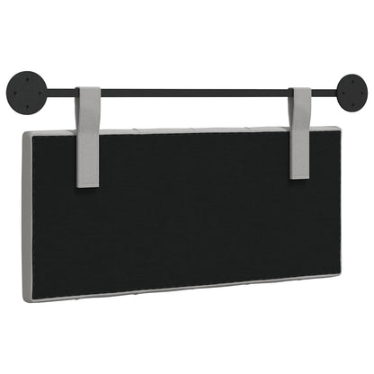 Hangend Hoofdeinde Wolkengrijs 100 x 55 x 7 cm Stof