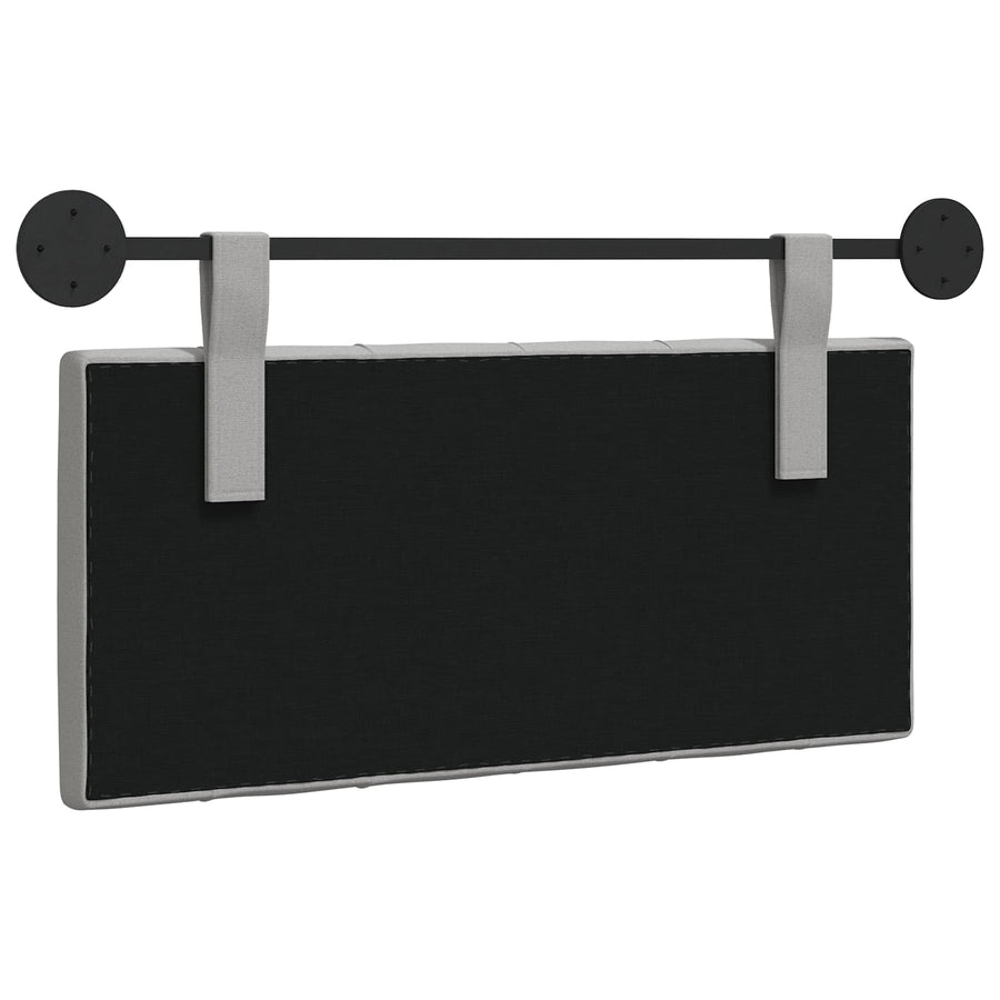 Hangend Hoofdeinde Wolkengrijs 100 x 55 x 7 cm Stof