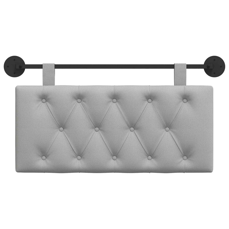 Hangend Hoofdeinde Wolkengrijs 100 x 55 x 7 cm Stof