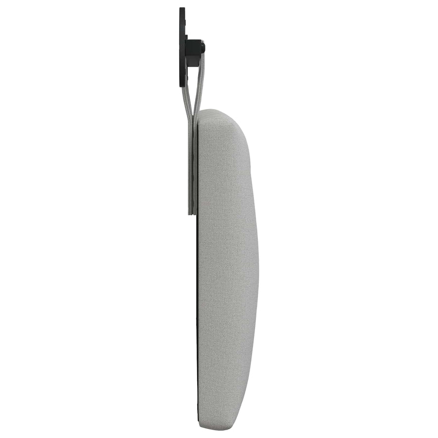 Hangend Hoofdeinde Wolkengrijs 100 x 55 x 7 cm Stof