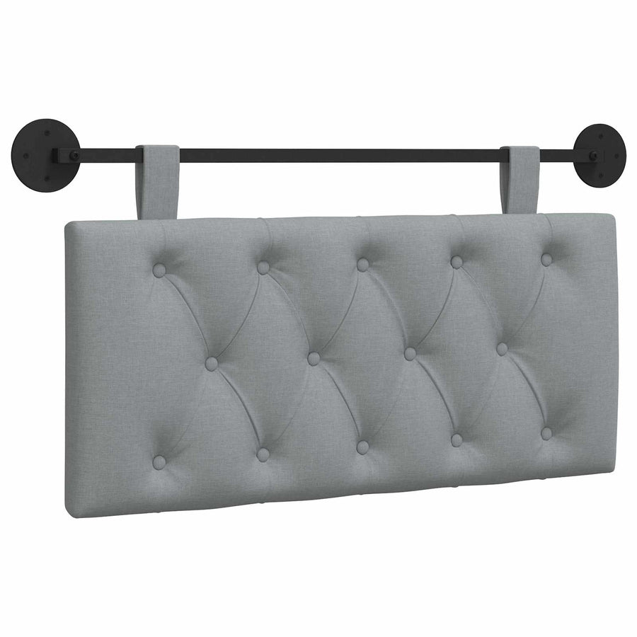 Hangend Hoofdeinde Lichtgrijs 100 x 55 x 7 cm Stof