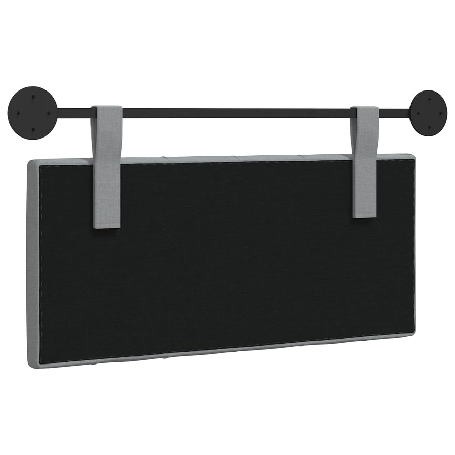 Hangend Hoofdeinde Lichtgrijs 100 x 55 x 7 cm Stof