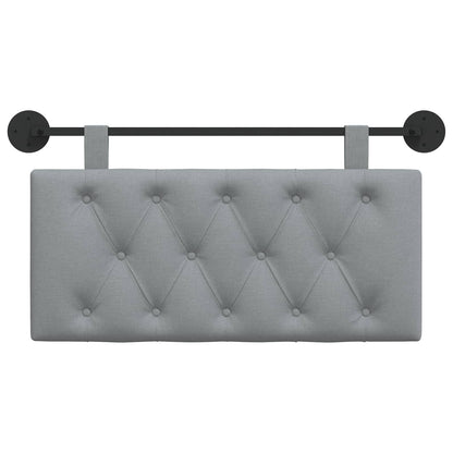 Hangend Hoofdeinde Lichtgrijs 100 x 55 x 7 cm Stof